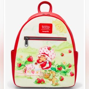 Loungefly Strawberry Shortcake Custard Tom Tom Mini Backpack New With Tags